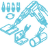 Wide Material Compatibility