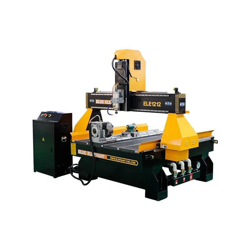 1212 4 Axis Rotary CNC Router with Small Working Table