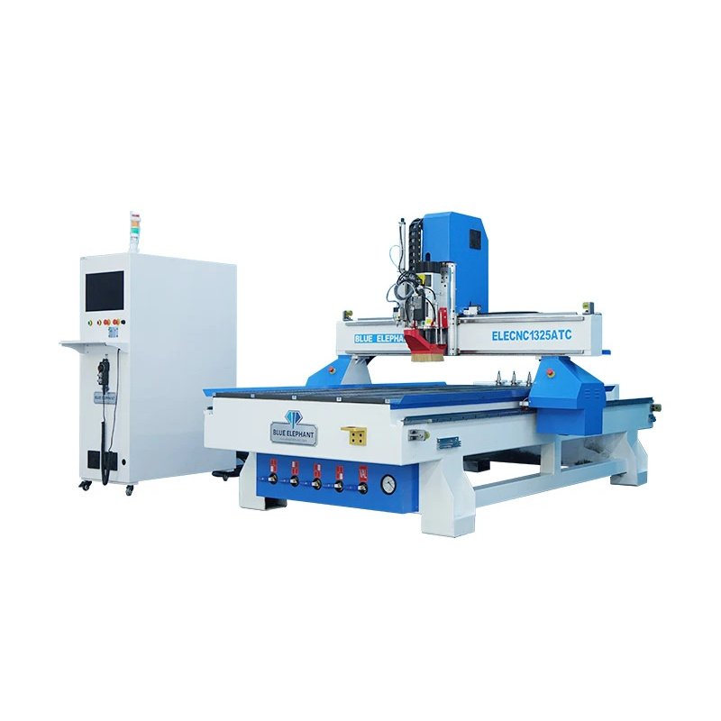 1325 4×8 ATC CNC Wood Engraving and Cutting Router Machine with Laser Head