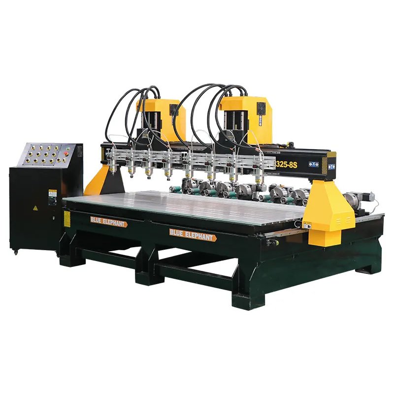 1325 CNC Router with 8 Spindles