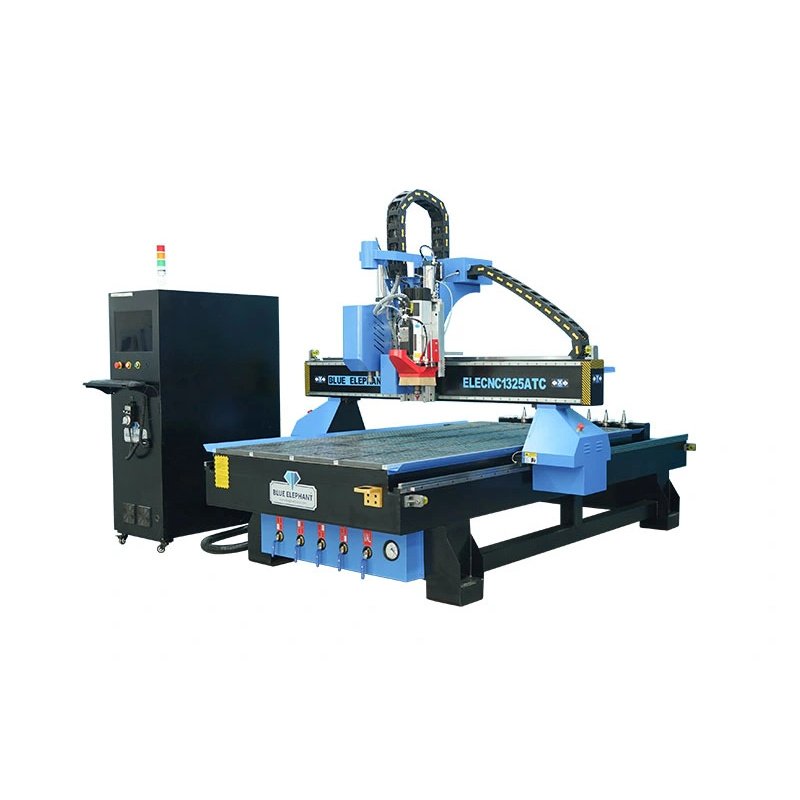 1325 Linear ATC CNC Router with Oscillating Cutter and CCD