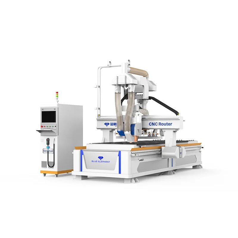 1328 Nesting CNC Router with a Saw Spindle
