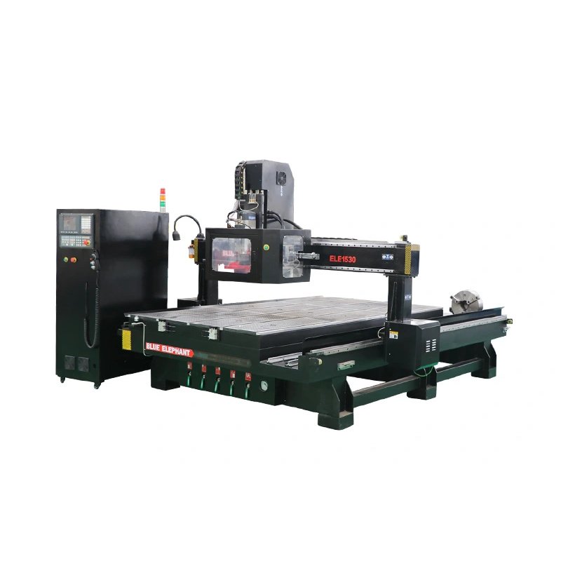 1530 5×10 ATC CNC Router with Rotary Device