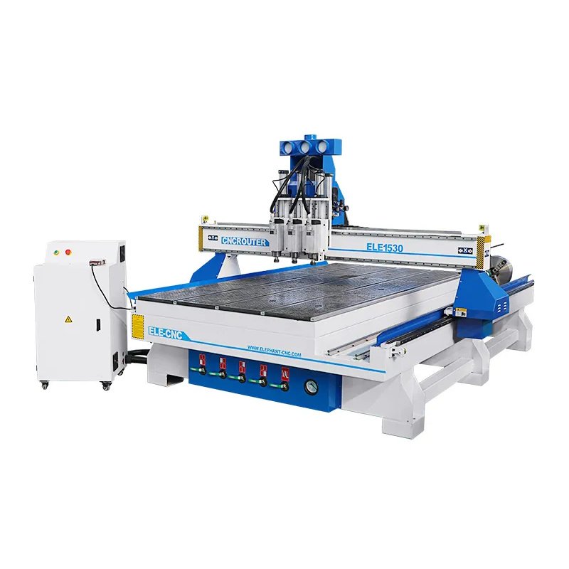 1530 Multi Spindles CNC Router with Pneumatic System