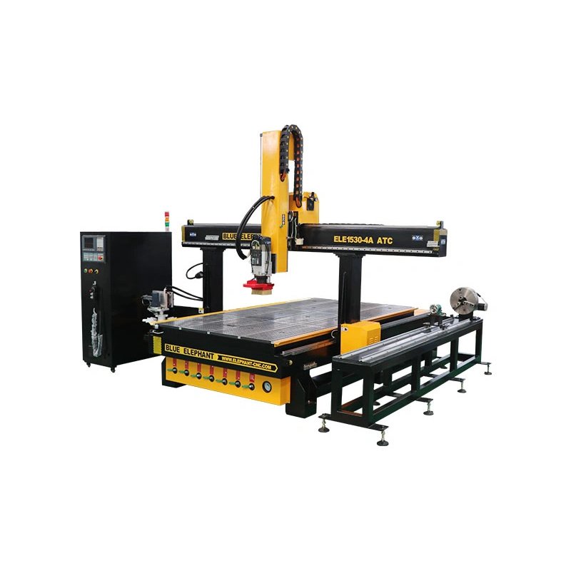 1530ATC-4A CNC Router with Rotary Device