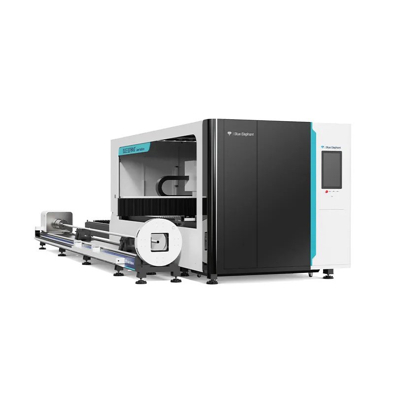 1530SL6T245-B Semi-enclosed Exchange Table Metal Sheet and Tube Laser Cutting Machine