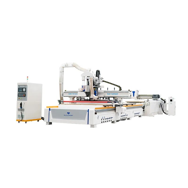 2140 ATC Nesting CNC with Two Saws and Labeling Machine