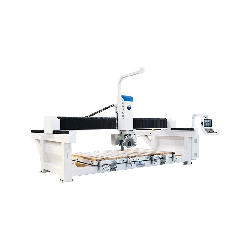 4＋1 cnc bridge saw with material shifting function