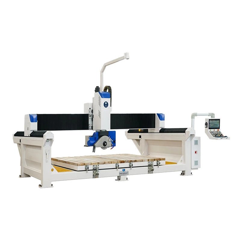 5＋1 cnc bridge saw with blue elephant system