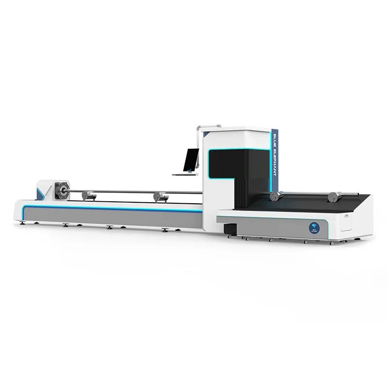 6160T Metal Tube Fiber Laser Cutting Machine