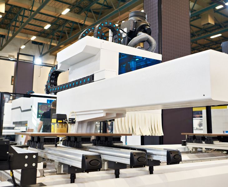 CNC machining center woodworking industrial