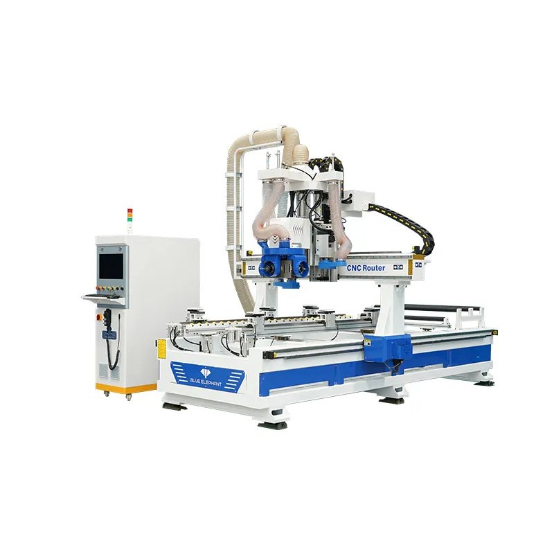 EM3-1025 CNC Wooden Door Lock Making Machine