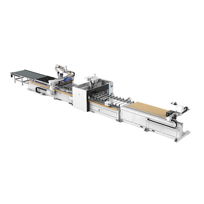 ET-9 Labeling CNC Drilling and Cutting Production Line