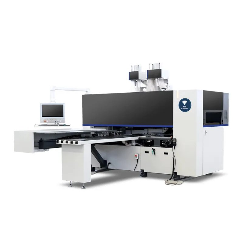 ET6 ATC CNC 6-Sided Drilling Machine with Double Drill Unit and Four Milling Heads