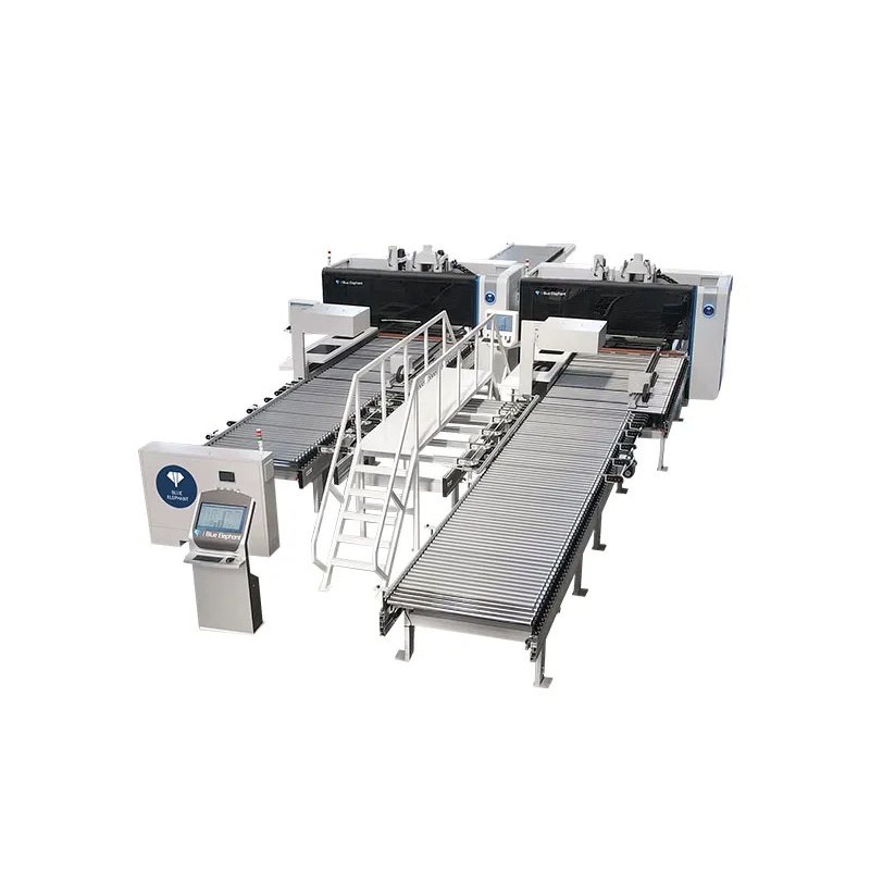 ET6D Dual Drilling Units 6 Sided CNC Drilling Machine