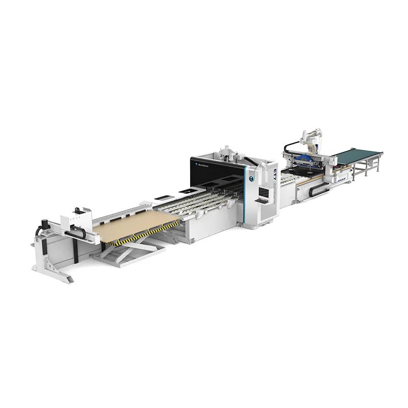 ET7 Labeling CNC Drilling and Cutting Production Line