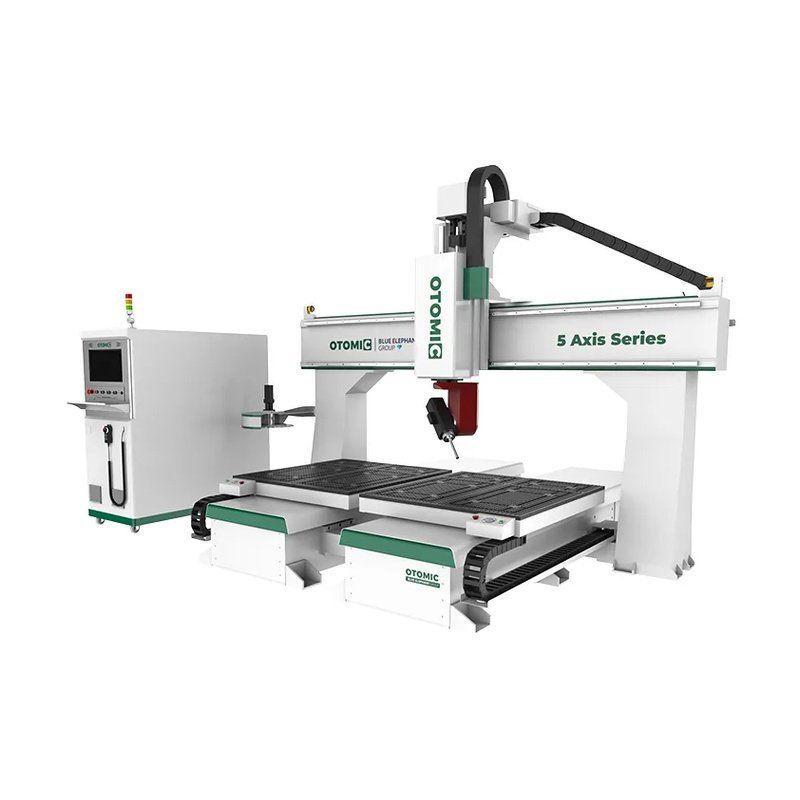EW1 5 Axis CNC Router with Two Tables