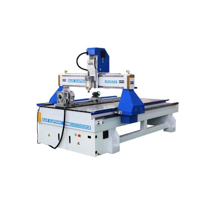 Entry Level 1325 Rotary Axis CNC Router for Cylinders