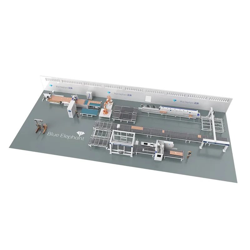intelligent factory whole house panel furniture production line solution