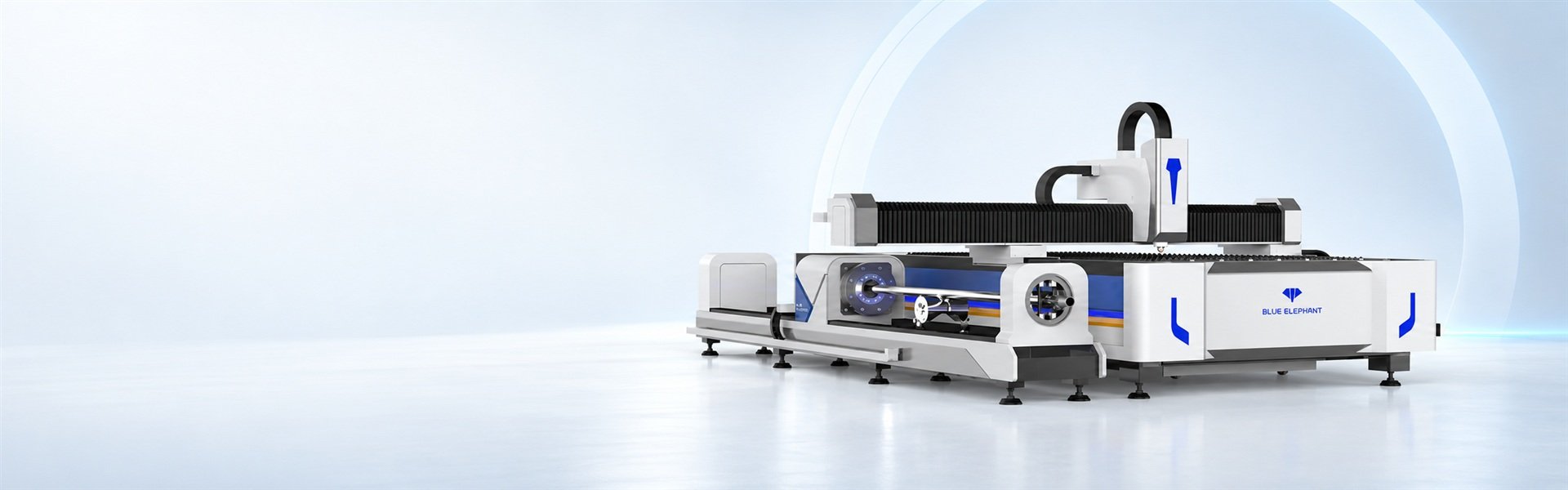 Tube and Sheet Fiber Laser Cutting Machine